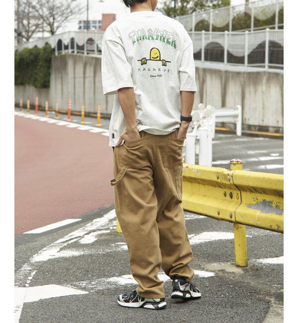 VENCE share style「THRASHER スラッシャー マークゴンザレスロゴＴシャツ」|Tシャツ・カットソー|