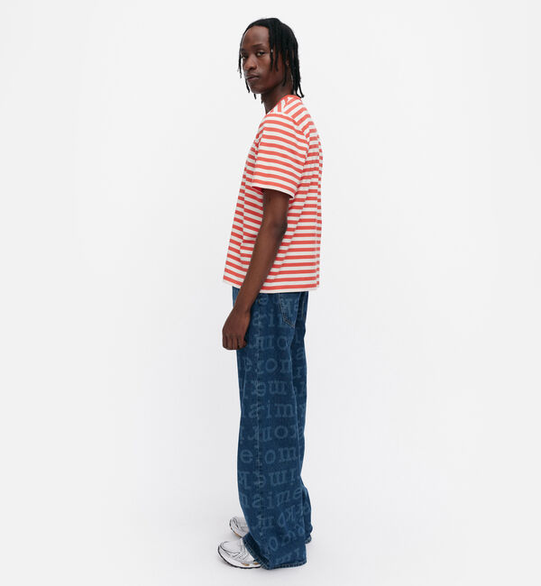 Marimekko「Tasaraita Unikko Tシャツ」|シャツ・ブラウス|