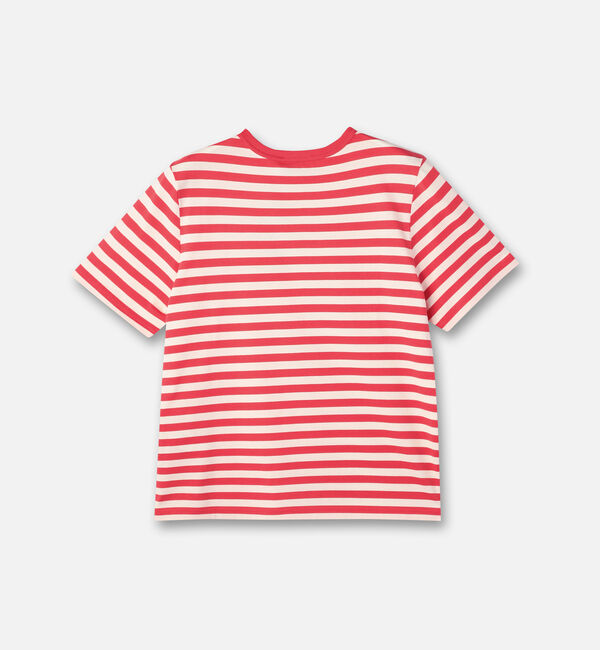 Marimekko「Tasaraita Unikko Tシャツ」|シャツ・ブラウス|