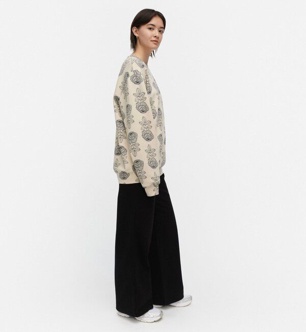 Marimekko「Loisto Vihkiruusu スウェット」|シャツ・ブラウス|