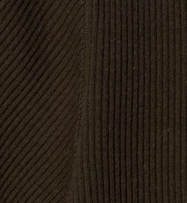BEAUTY&YOUTH UNITED ARROWS「コットン リブ ヘンリーネック ショートスリーブ カットソー」|Tシャツ・カットソー|