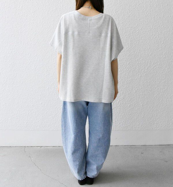 SHIPS any「《一部追加予約》SHIPS any:〈洗濯機可能〉ワッフル ワイド TEE」|Tシャツ・カットソー|