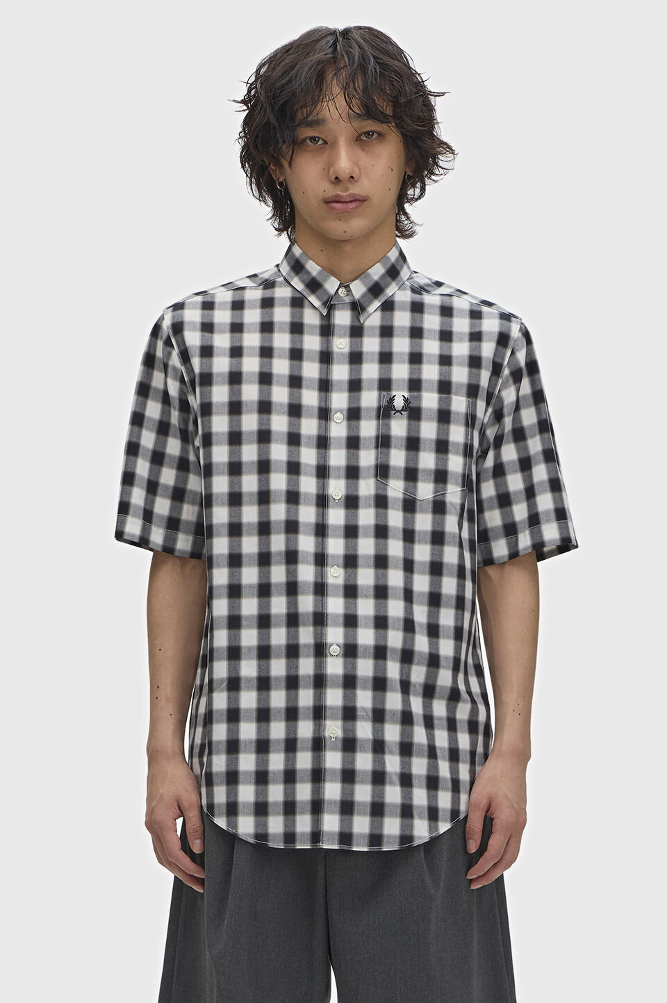 FRED PERRY 「Blurred Gingham Shirt」|シャツ・ブラウス|