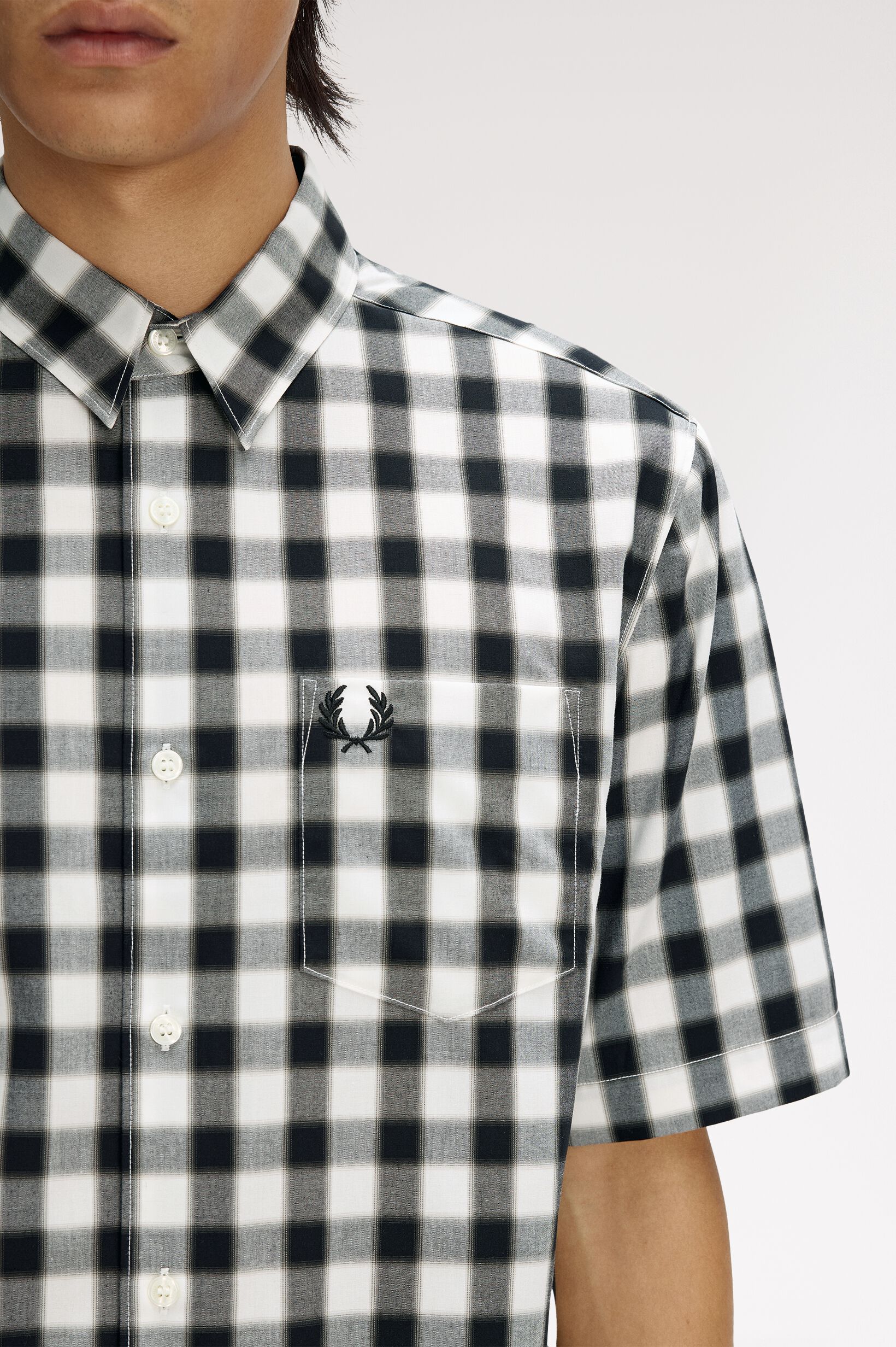 FRED PERRY 「Blurred Gingham Shirt」|シャツ・ブラウス|