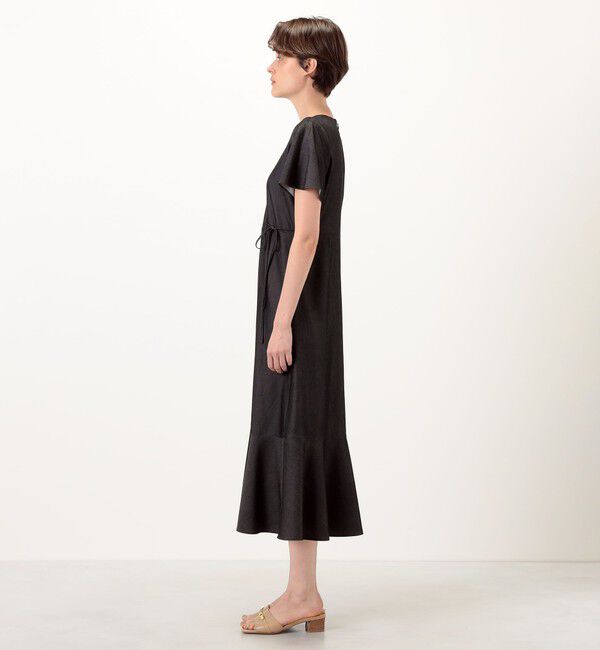 Ballsey「ツイルライトデニム カシュクールワンピース」|ワンピース|