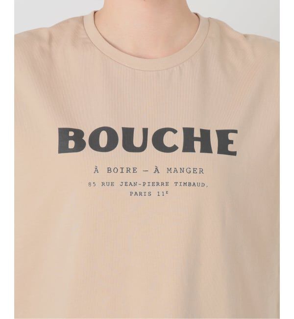 SLOBE IENA「BOUCHE SLOBE別注 MENU TEE」|Tシャツ・カットソー|