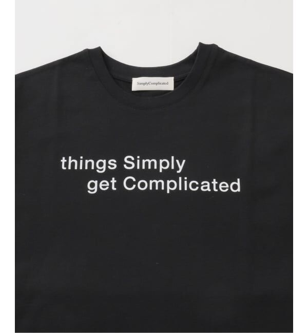 PULP「Simply Complicated / シンプリーコンプリケイテッド MESSAGE TEE」|Tシャツ・カットソー|