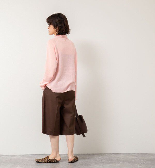 Rie Miller「【WEB&一部店舗限定】PUREカシミヤタートルネックニット」|ニット・セーター|