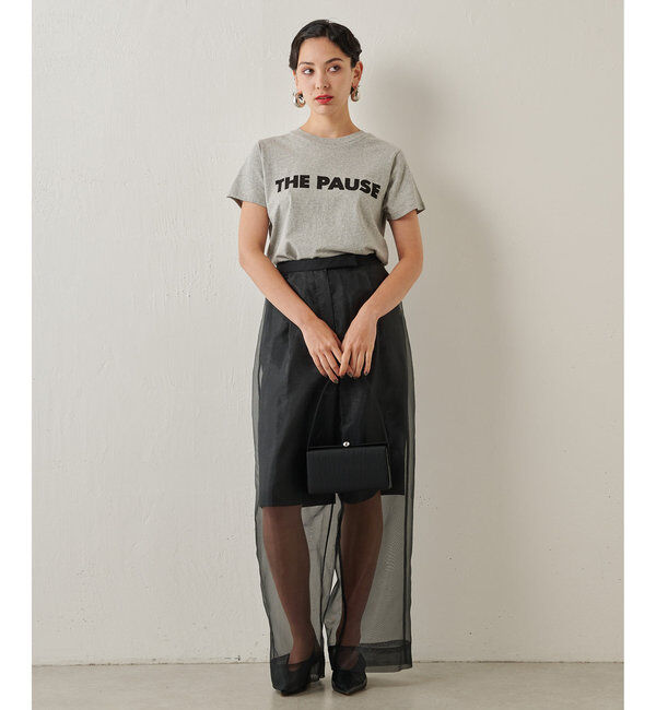 THE PAUSE「＜WEB限定カラーあり＞【THE PAUSE】THE PAUSE Tシャツ」|Tシャツ・カットソー|