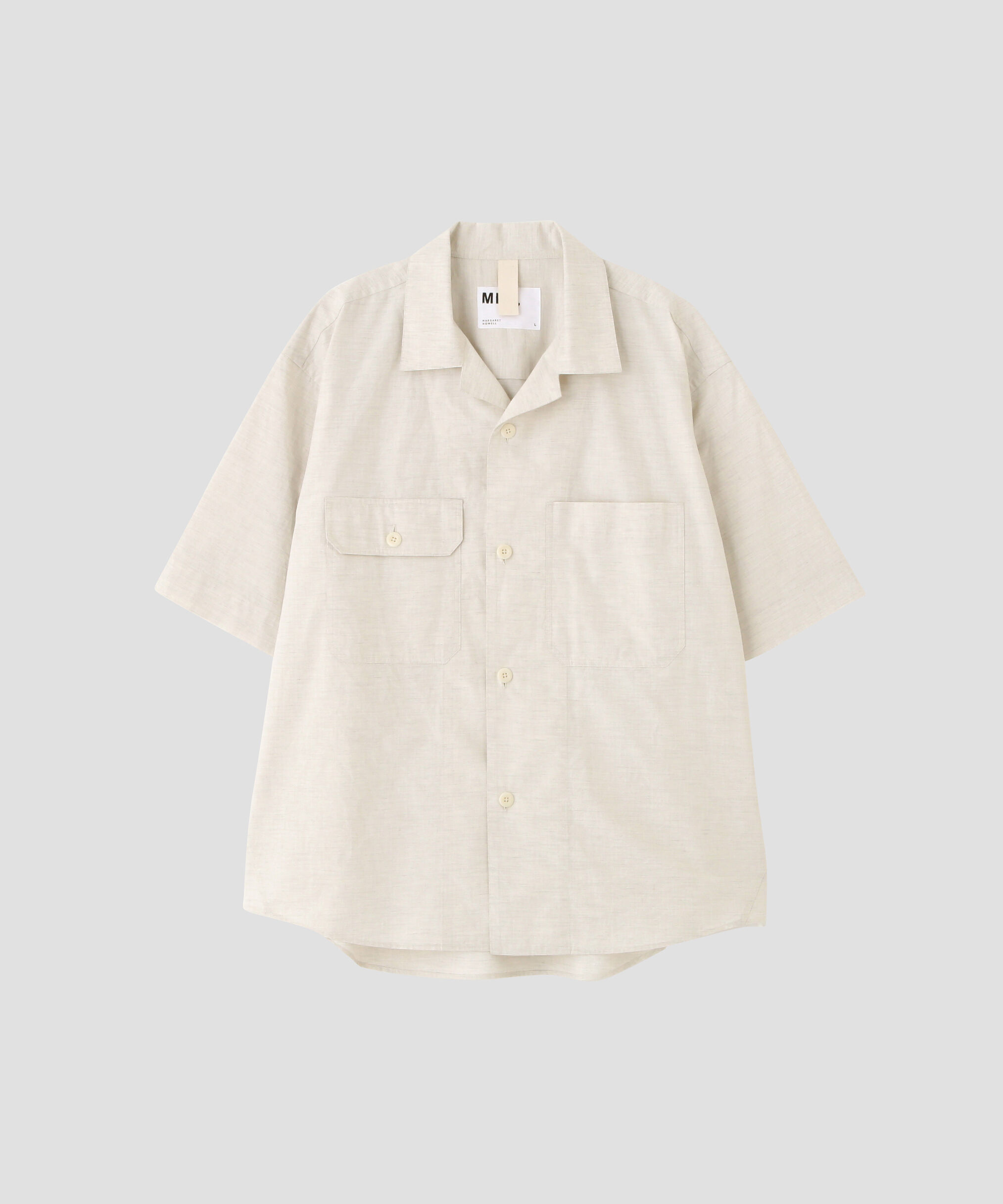MHL.「HIGHCOUNT TOP DYED COTTON SHIRT」|シャツ・ブラウス|