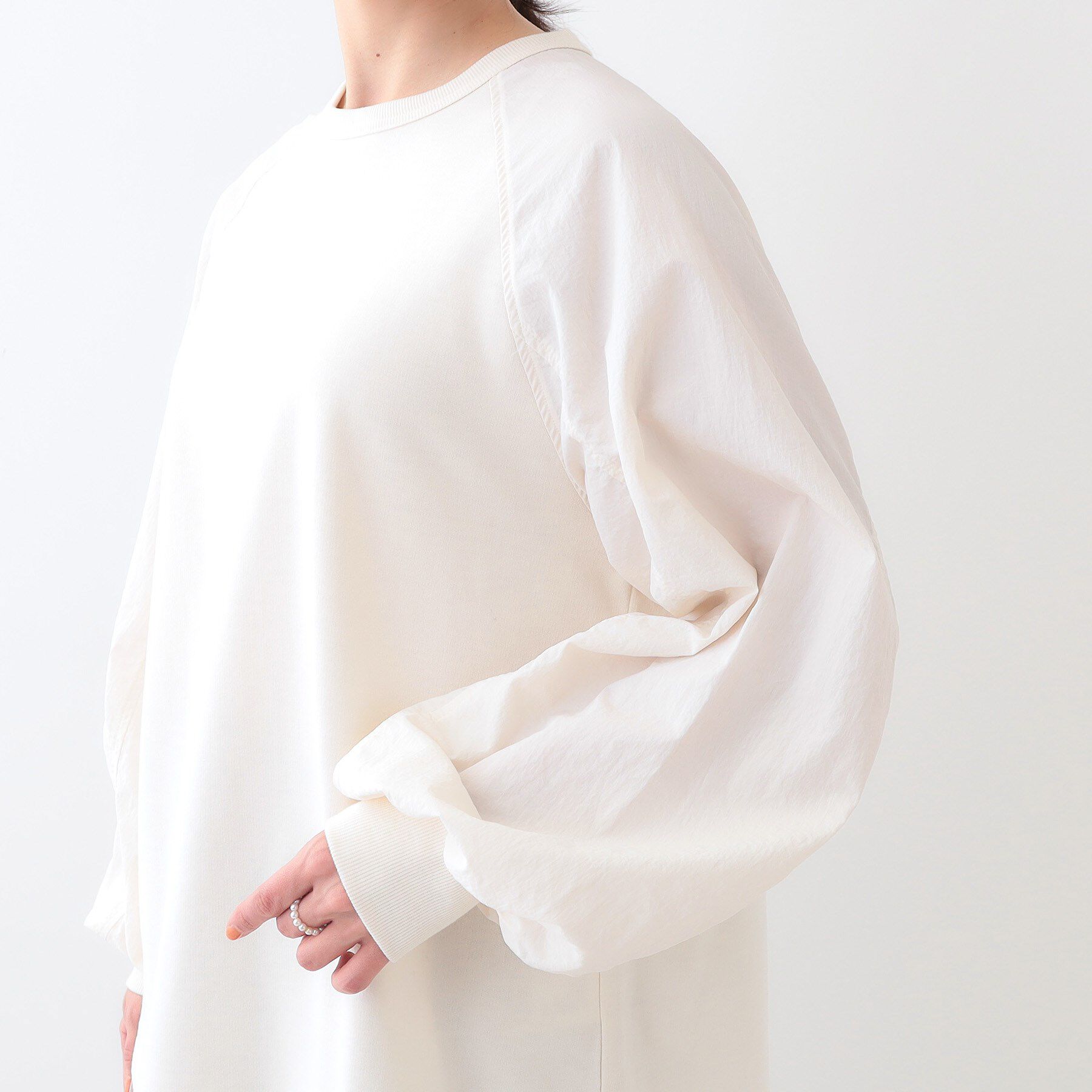 SHOO･LA･RUE「【洗える】季節の変わり目に ラグランナイロントップス」|Tシャツ・カットソー|