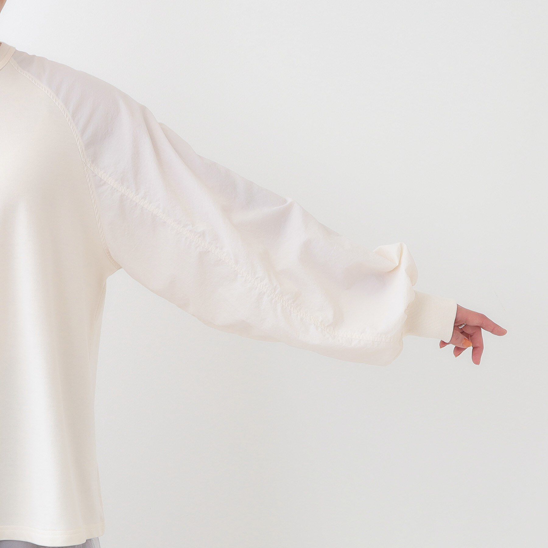 SHOO･LA･RUE「【洗える】季節の変わり目に ラグランナイロントップス」|Tシャツ・カットソー|