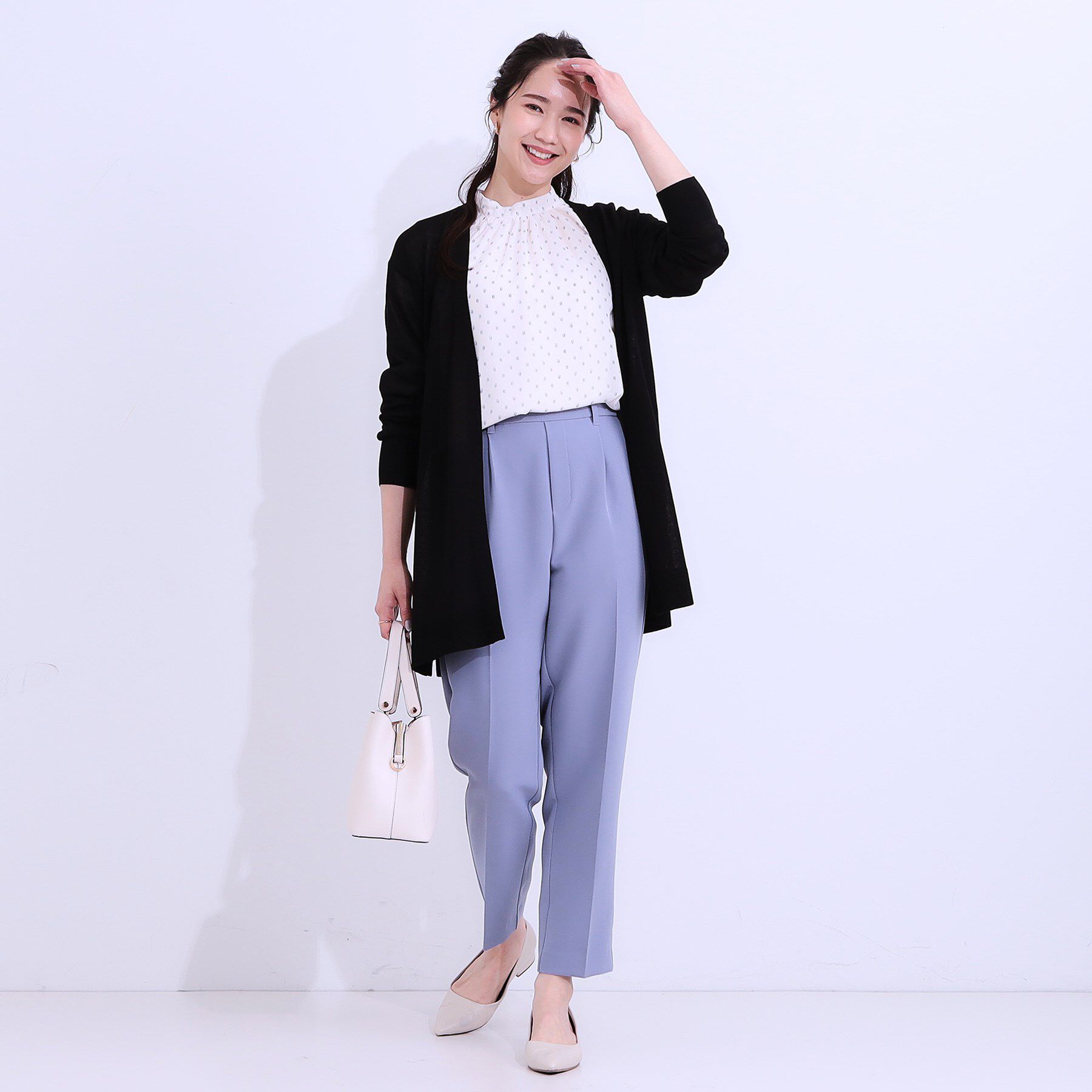 SHOO･LA･RUE「【洗える/ひんやり】体型カバーにも トッパー ロングカーディガン」|カーディガン|