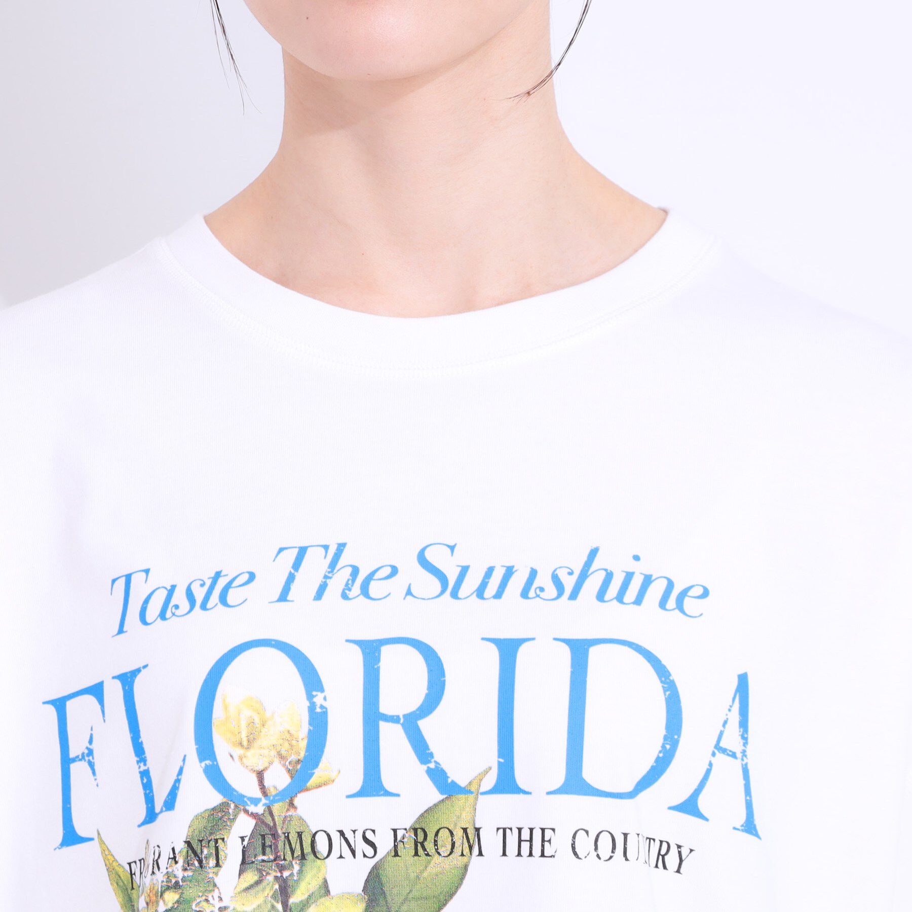 SHOO･LA･RUE「【洗える】ゆるシルエットが抜け感を演出 プリントBIG Tシャツ」|Tシャツ・カットソー|