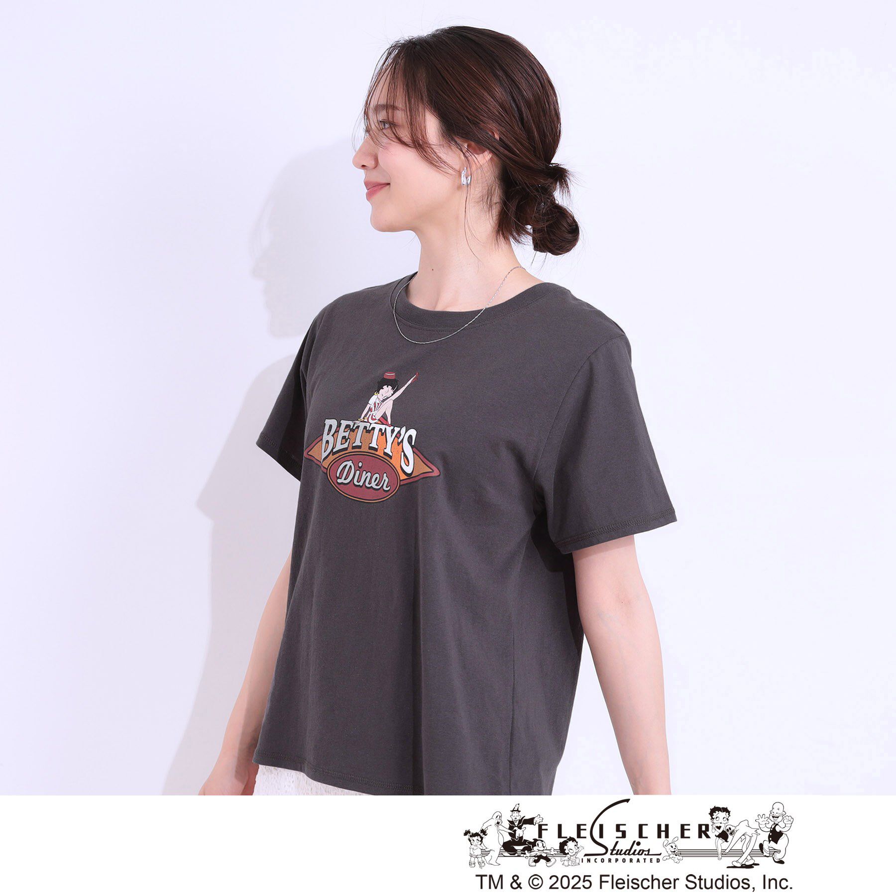 SHOO･LA･RUE「【BETTY BOOP（TM）別注】ベーシックTシャツ」|Tシャツ・カットソー|