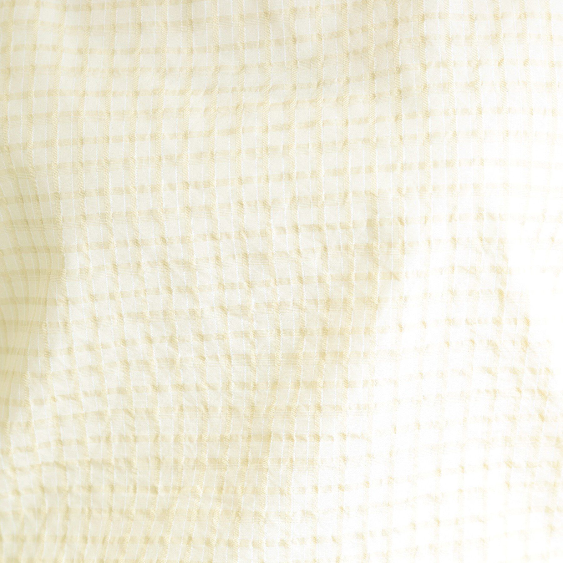 SHOO･LA･RUE「【セットアップ可/洗濯機可】上品チェックが好印象 ゆるさらサッカーブラウス」|シャツ・ブラウス|