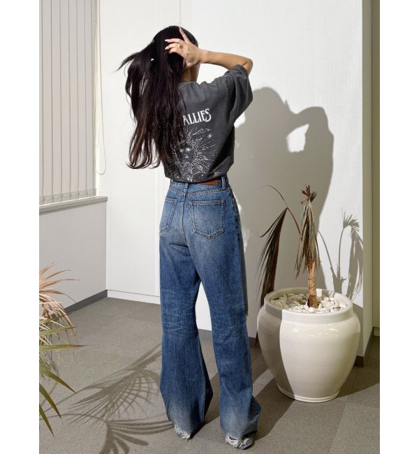 EVRIS「ヴィンテージライクSUNNY BIG Tシャツ」|Tシャツ・カットソー|