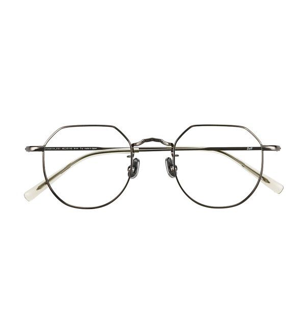  「Zoff｜クラウンパント メガネ｜高級感 チタン｜Made in JAPAN レンズ交換券付」|メガネ|ゴールド