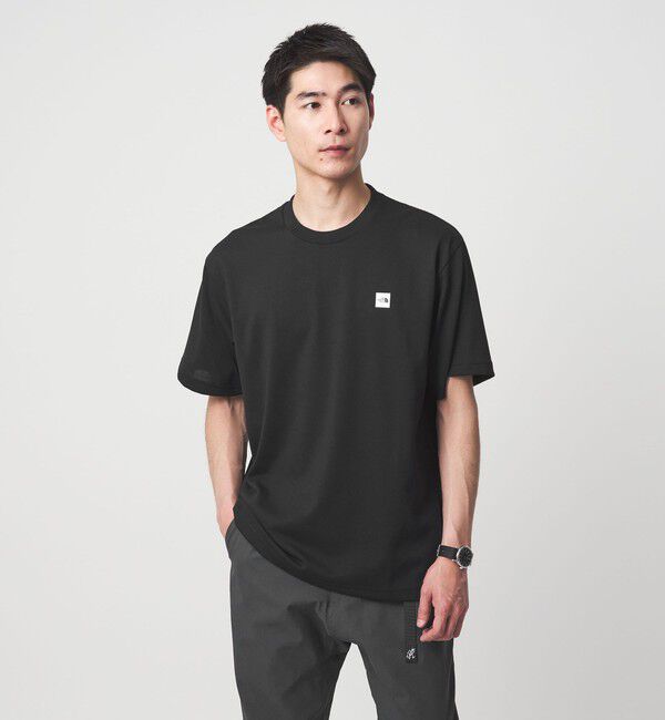 UNITED ARROWS green label relaxing「【WEB限定】＜THE NORTH FACE＞ スモールボックス 半袖  ロゴTシャツ」|Tシャツ・カットソー|BLACK