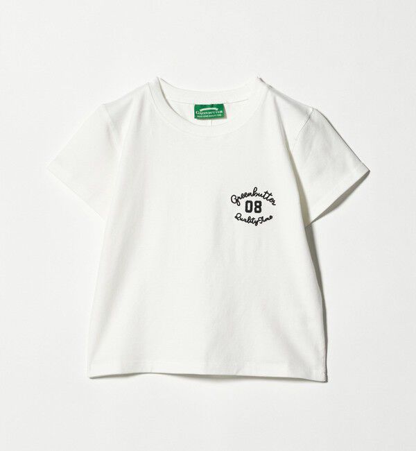 NICE WEATHER「＜GREEN BUTTER＞クロップカーシブ Tシャツ」|Tシャツ・カットソー|NATURAL