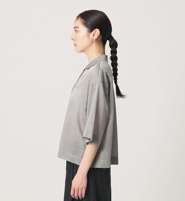 BEAUTY&YOUTH UNITED ARROWS「レーヨンキュプラブレンド オープンカラーシャツ」|シャツ・ブラウス|