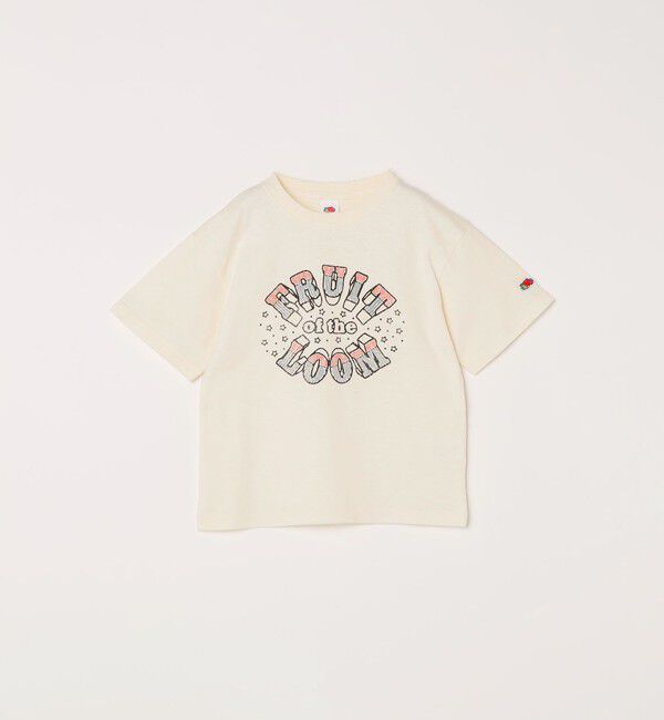 SHIPS any「FRUIT OF THE LOOM:〈洗濯機可能〉ロゴ プリント Tシャツ<KIDS>」|Tシャツ・カットソー|