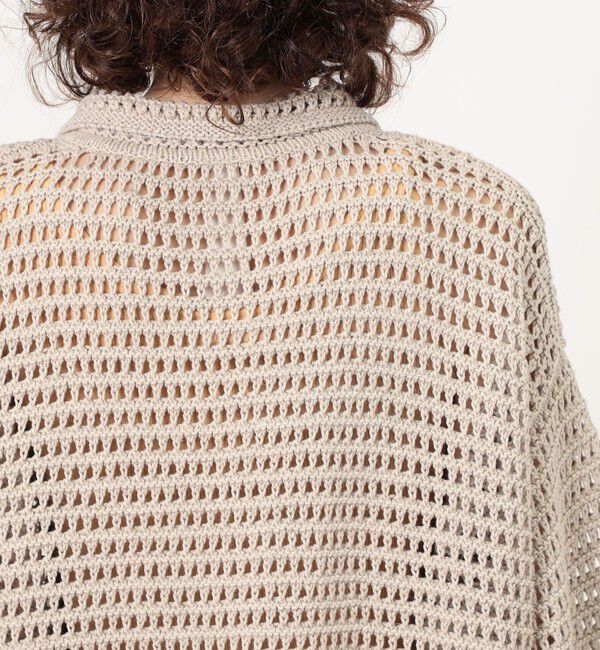 TOMORROWLAND GOODS「LAUREN MANOOGIAN NET シャツカーディガン」|カーディガン|