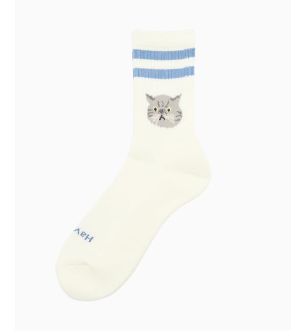 JOINT WORKS「ROSTER SOX / ロスターソックス CAT」|ソックス|ブルー A