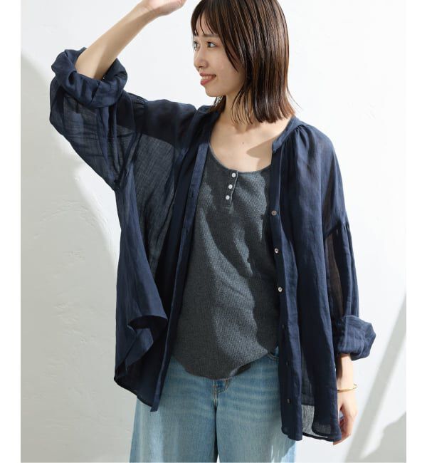 SLOBE IENA「《追加》ラミースキッパーシャツ」|シャツ・ブラウス|