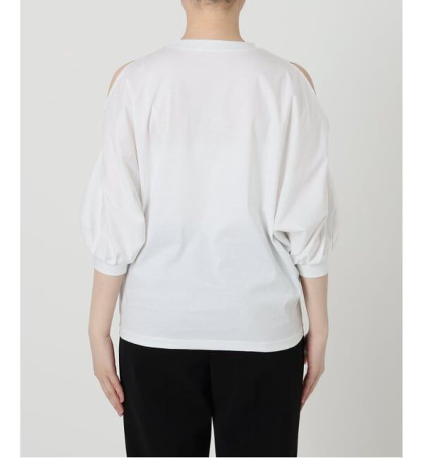 VERMEIL par iena「《追加予約》ショールスリットカットソー」|Tシャツ・カットソー|