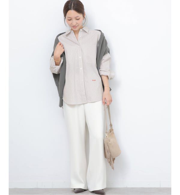 JOURNAL STANDARD relume「ONE DAYロゴストライプシャツ」|シャツ・ブラウス|