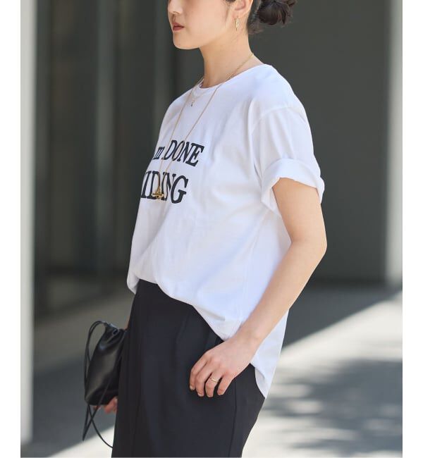 journal standard L'essage「《WEB限定》バックテイルロゴTシャツ」|Tシャツ・カットソー|