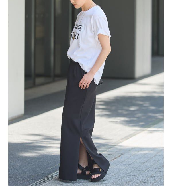 journal standard L'essage「《WEB限定》バックテイルロゴTシャツ」|Tシャツ・カットソー|