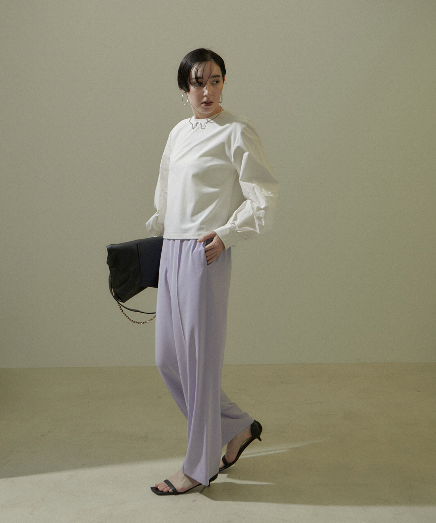 SALON adam et rope'「2WAYショルダー付きマルチトート」|トートバッグ|
