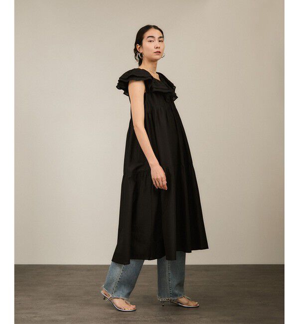 SALON adam et rope'「【crinkle crinkle crinkle】別注ノースリーブレースワンピース」|ワンピース|