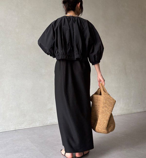  「【WEB限定】ボレロセットカットプリーツワンピース」|ワンピース|
