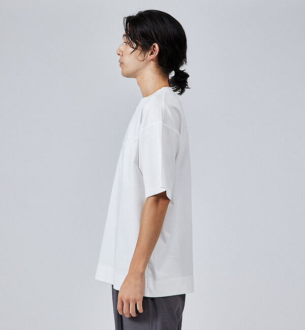 ABAHOUSE「glossy ポンチ タックTシャツ」|Tシャツ・カットソー|