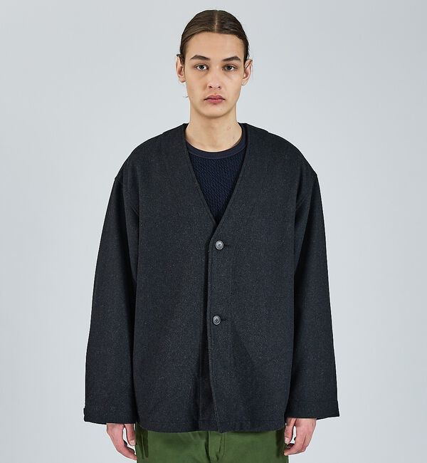 ABAHOUSE「【LUCEBER/ルースバー】 WOOL LINER COAT/ウールライナーコ」|ブルゾン・スタジャン|