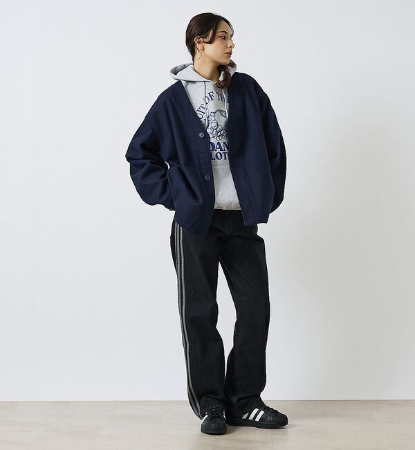 ABAHOUSE「【LUCEBER/ルースバー】 WOOL LINER COAT/ウールライナーコ」|ブルゾン・スタジャン|