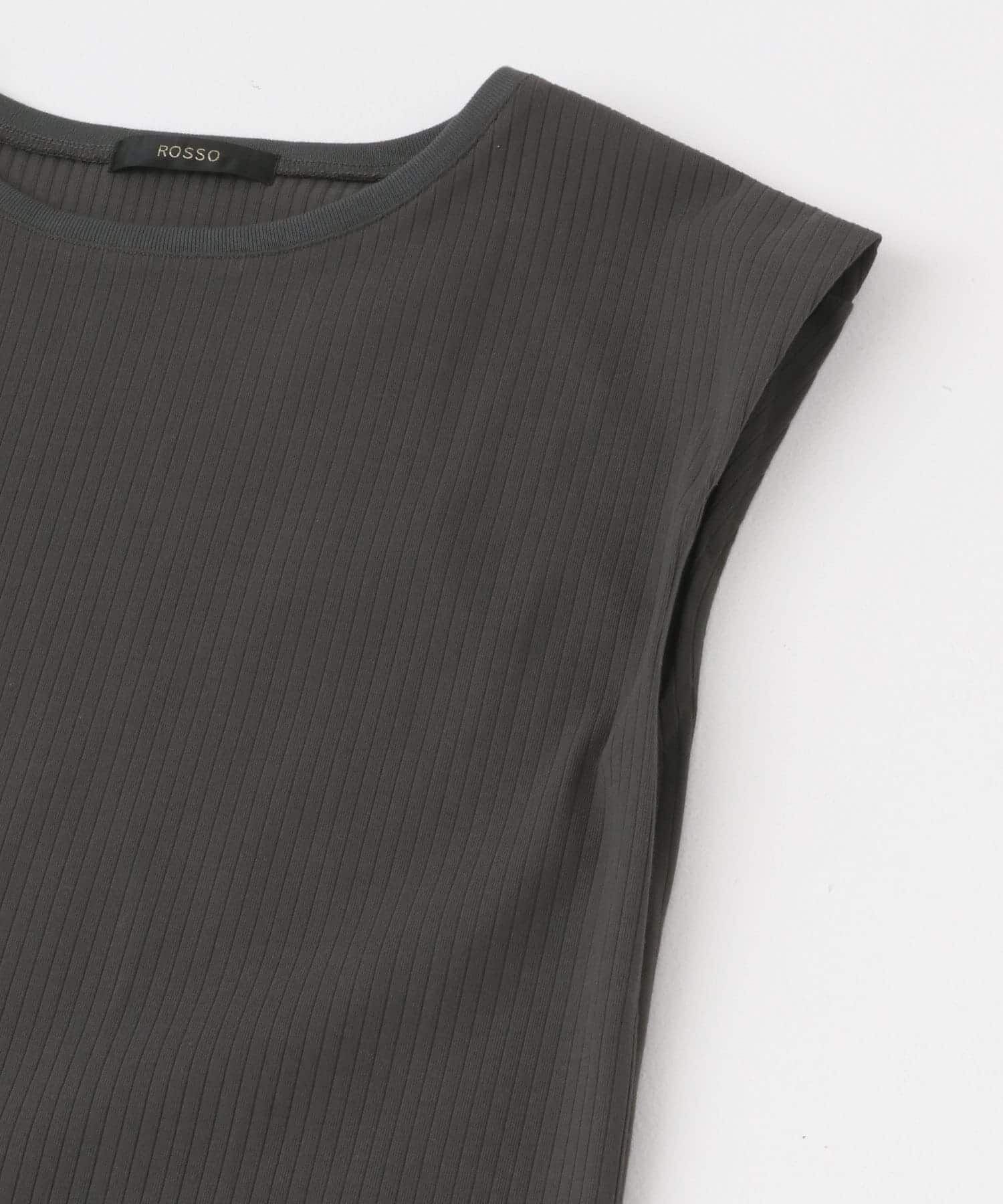 URBAN RESEARCH ROSSO「汗染防止フレンチリブTシャツ」|Tシャツ・カットソー|