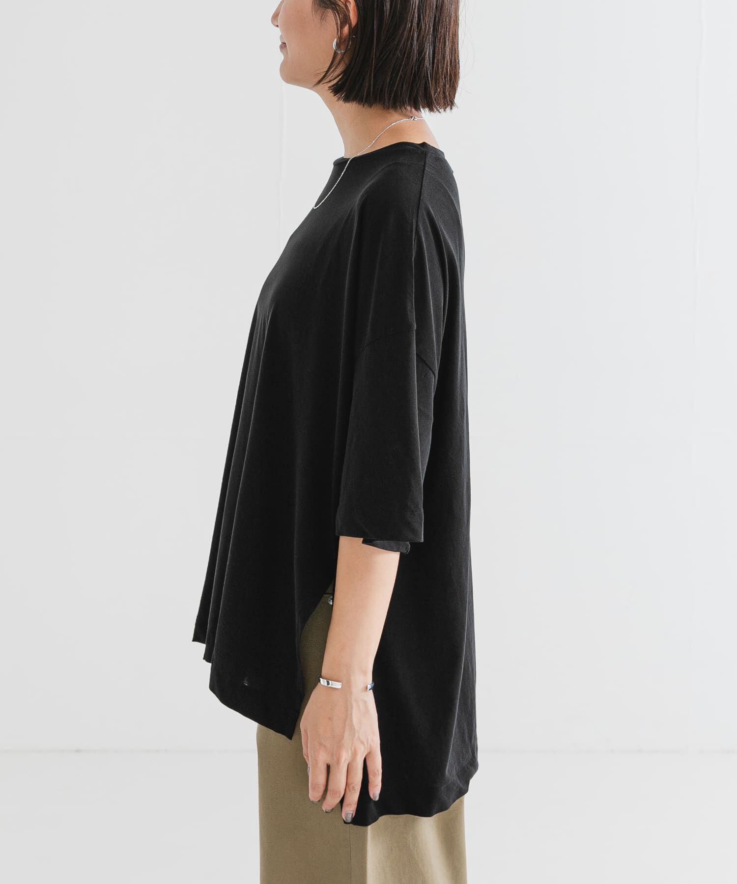 URBAN RESEARCH「強撚天竺LOOSE Tシャツ」|Tシャツ・カットソー|
