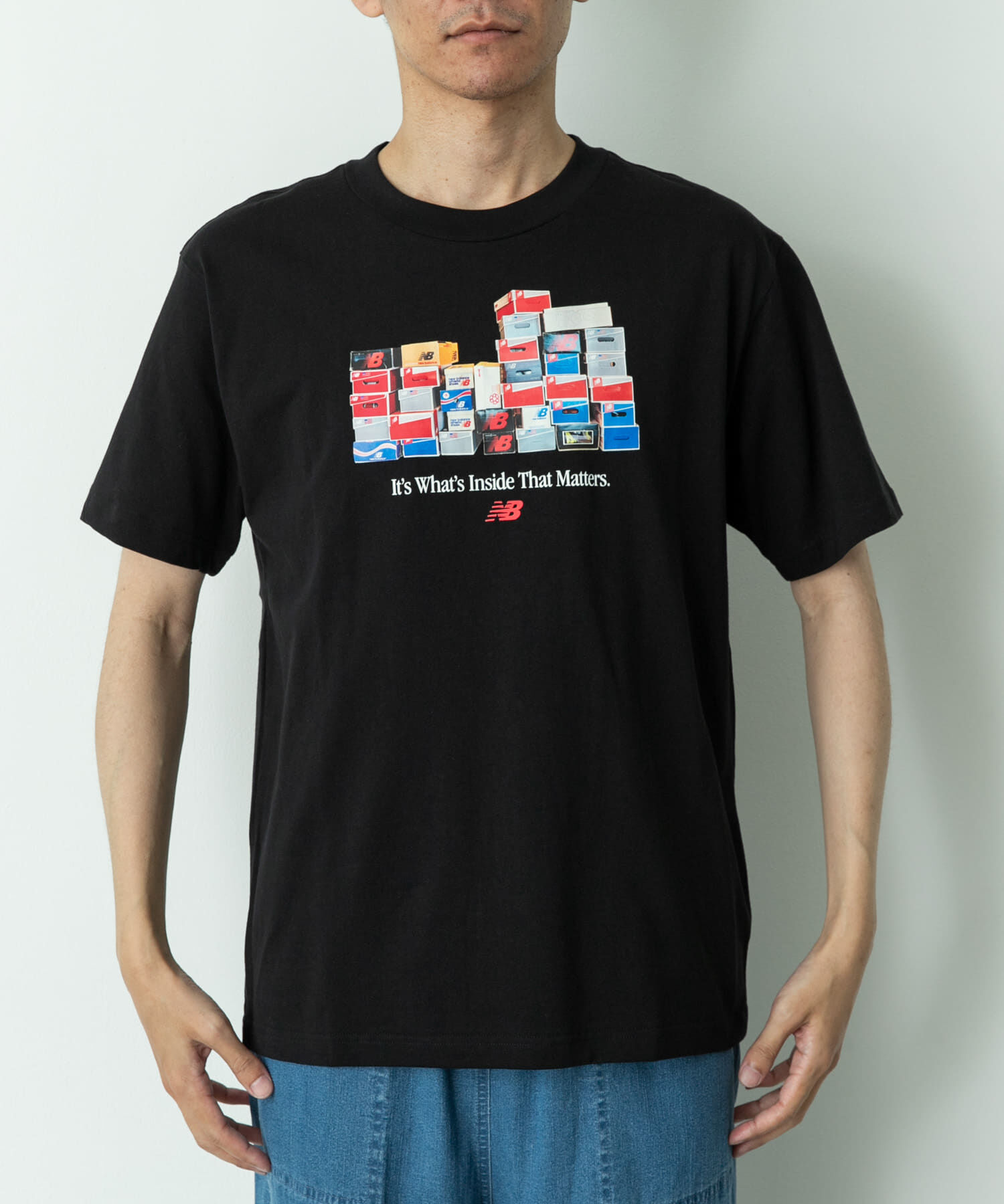Sonny Label 「NEW BALANCE　ボックスTシャツ」|Tシャツ・カットソー|