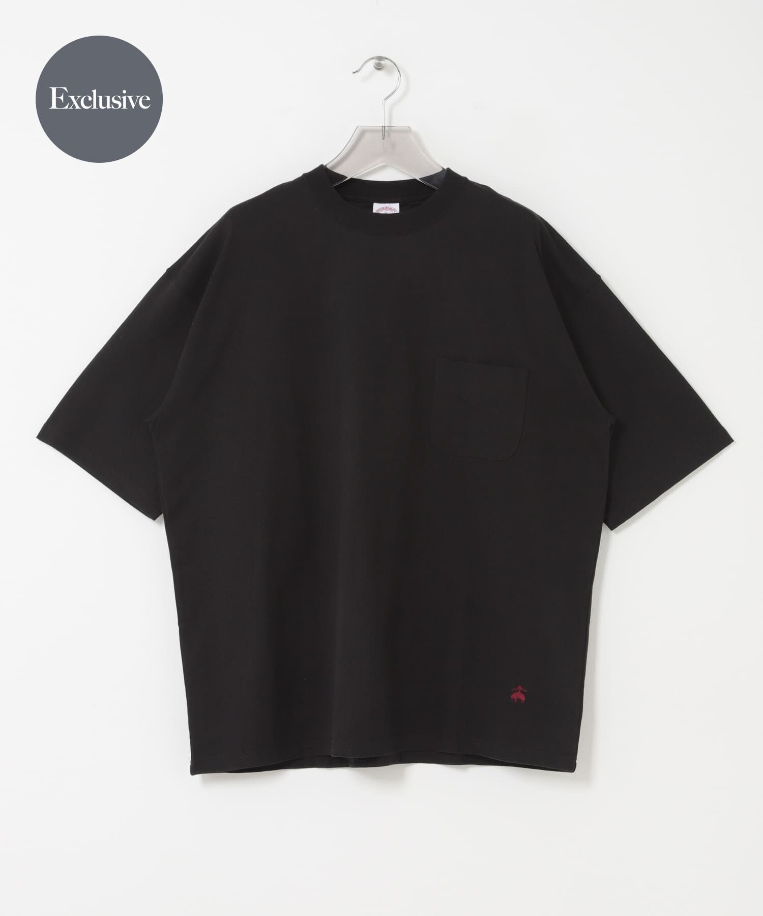 URBAN RESEARCH「『別注』BROOKS BROTHERS&times;URBAN RESEARCH　GF SHORT-SLEEVE POCKET T-SHIRTS」|Tシャツ・カットソー|ブラック