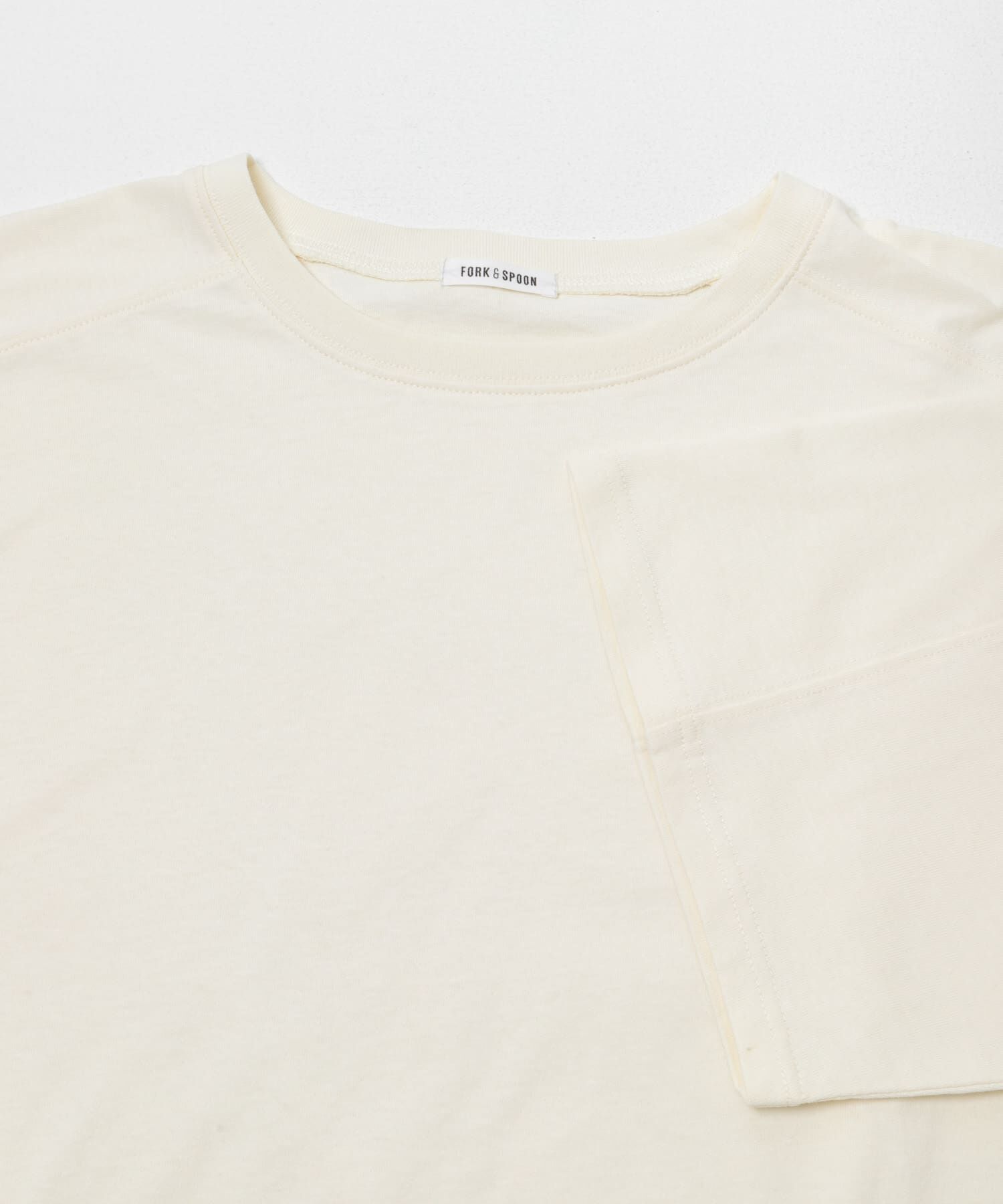 URBAN RESEARCH DOORS「FORK&SPOON　ラグランスリーブビッグTシャツ」|Tシャツ・カットソー|