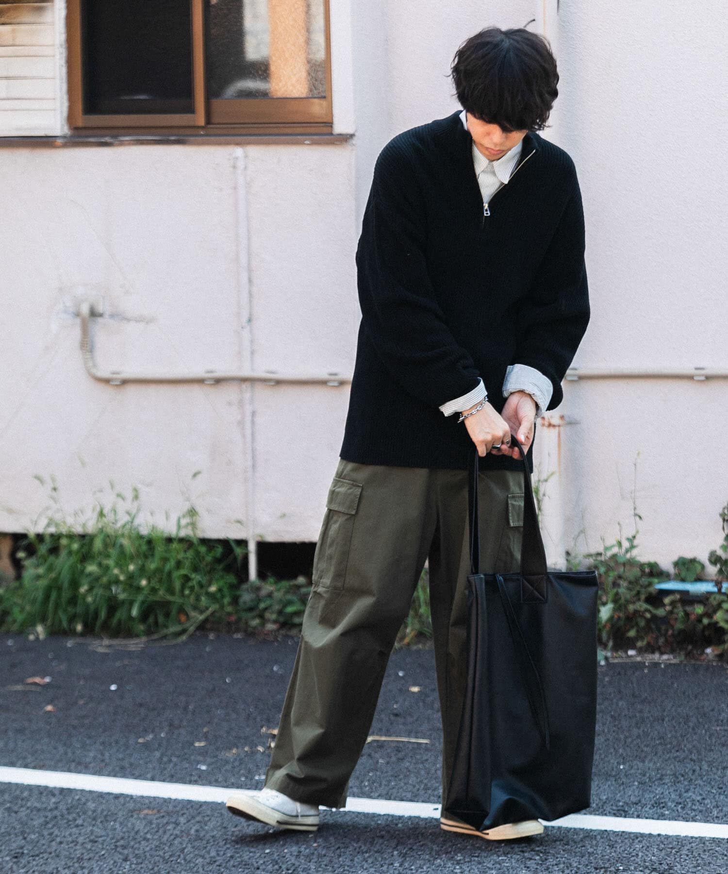 SENSE OF PLACE by URBAN RESEARCH「ウォッシュドカーゴワイドパンツ」|その他|