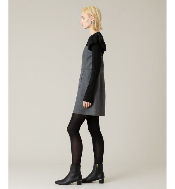 LOULOU WILLOUGHBY「【LOULOU WILLOUGHBY】ルマーノツイルミニベアワンピース」|ワンピース|