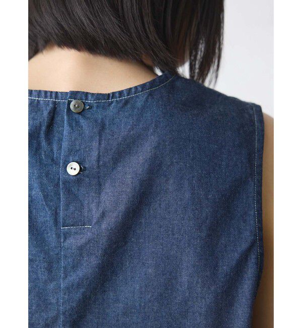 MidiUmi「MidiUmi コンパクトデニムベスト」|ベスト・ジレ|
