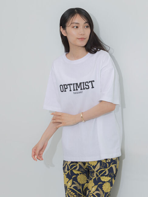 Te chichi「シンプルロゴプリントBIGTシャツ」|Tシャツ・カットソー|