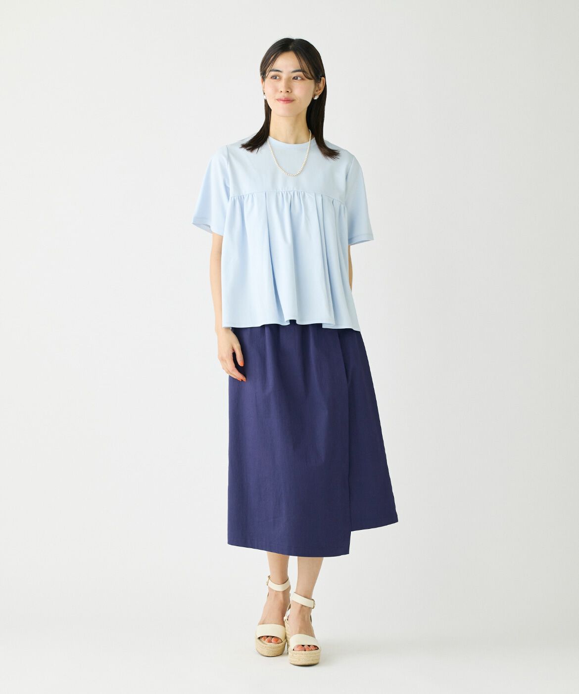 DAY by DAY it&rsquo;s international「タックギャザー切り替えトップス」|Tシャツ・カットソー|