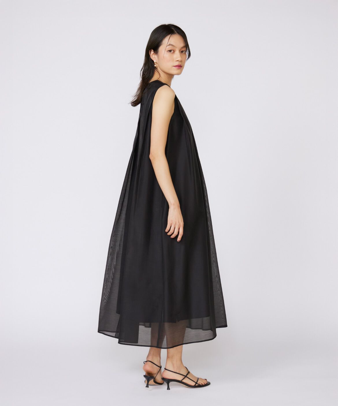 INED「《大きいサイズ》シアーワンピース」|ワンピース|